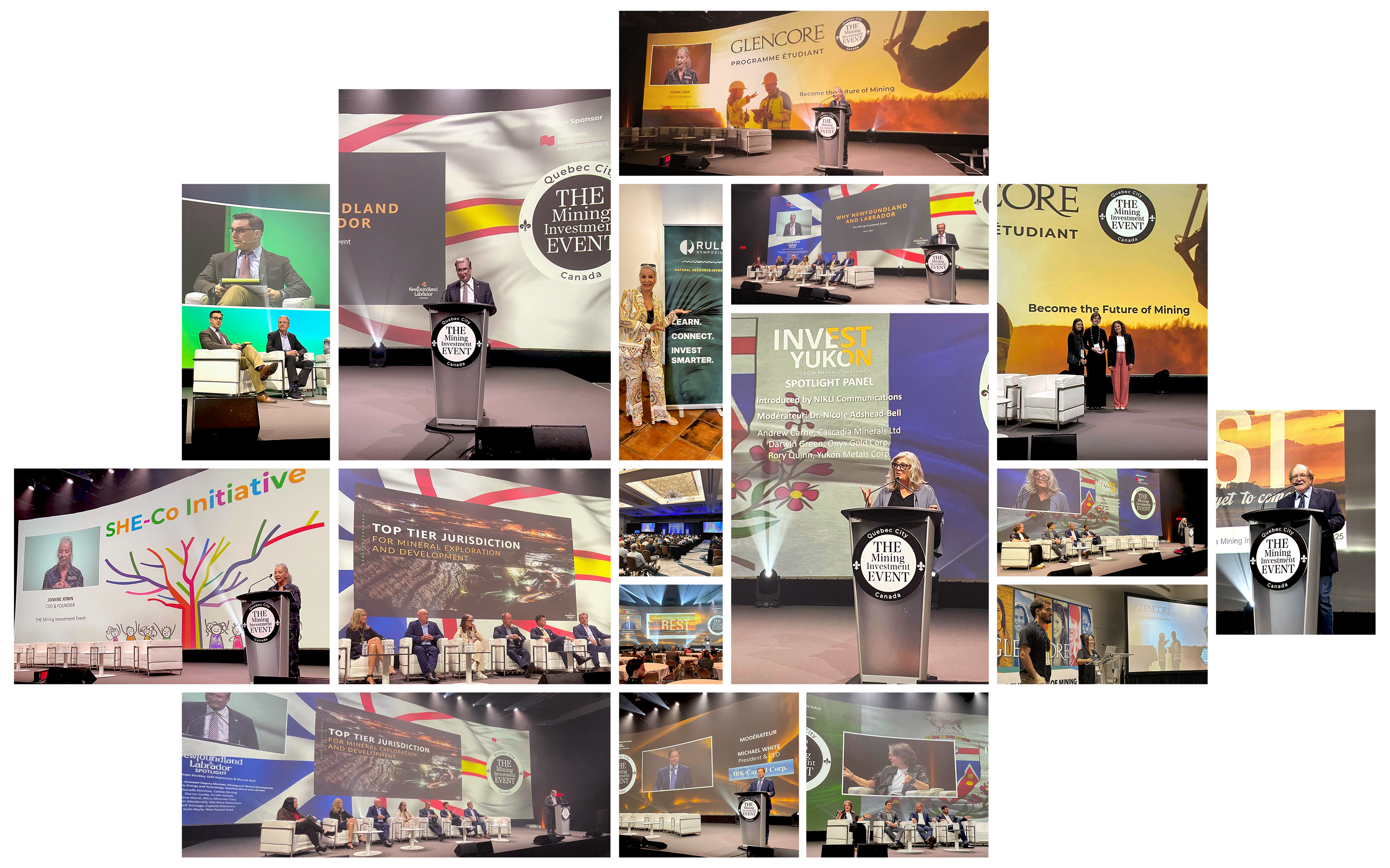 Mining Discovery media gallery showcasing global mining conference highlights